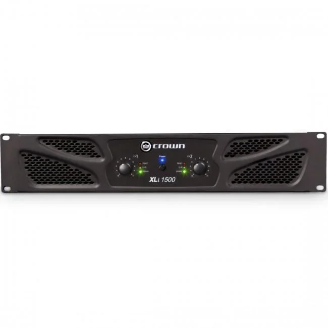 Crown XLi 1500 Power Amplifier 2-Ch 450W 4Ohm