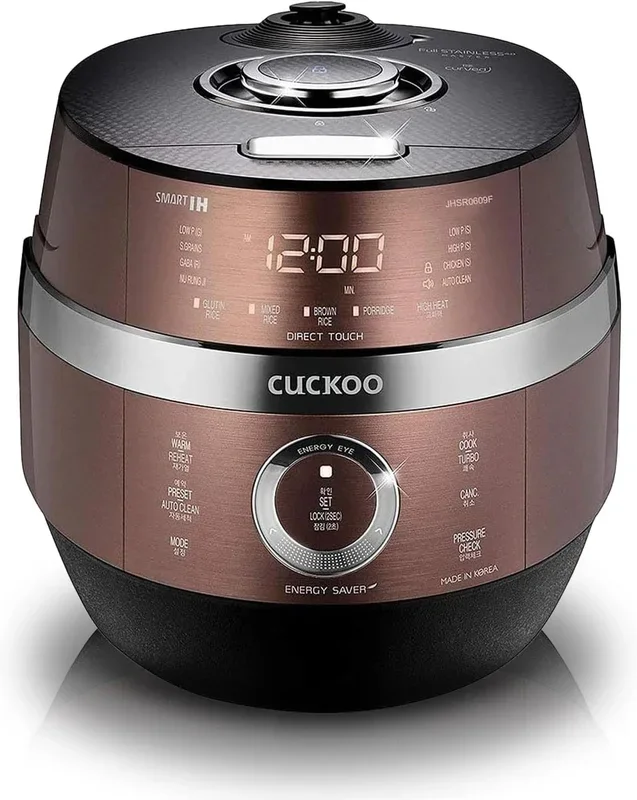 Cuckoo CRP-JHR1009F 10-Cup (Uncooked) / 20-Cup (Cooked) Induction Heating Pressure Rice Cooker