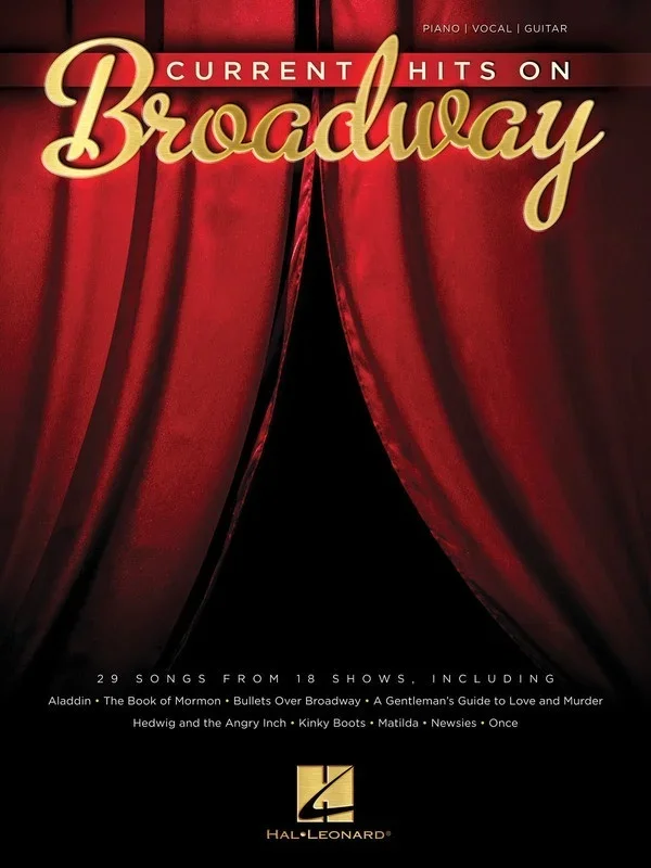 Current Hits On Broadway (Softcover Book)