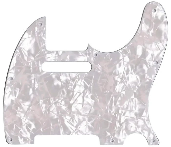 Custom Eagle SCRATCHPLATE TELE STYLE WHITE PEARL PICK GUARD