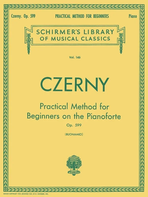 Czerny: Practical Method for Beginners Op. 599