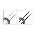 D’Addario Braided Instrument Cable 2-Pack 20 ft. Gray