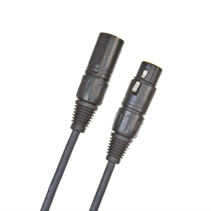D’Addario Classic Series XLR Microphone/Powered Speaker Cable, XLR to XLR- 50ft.
