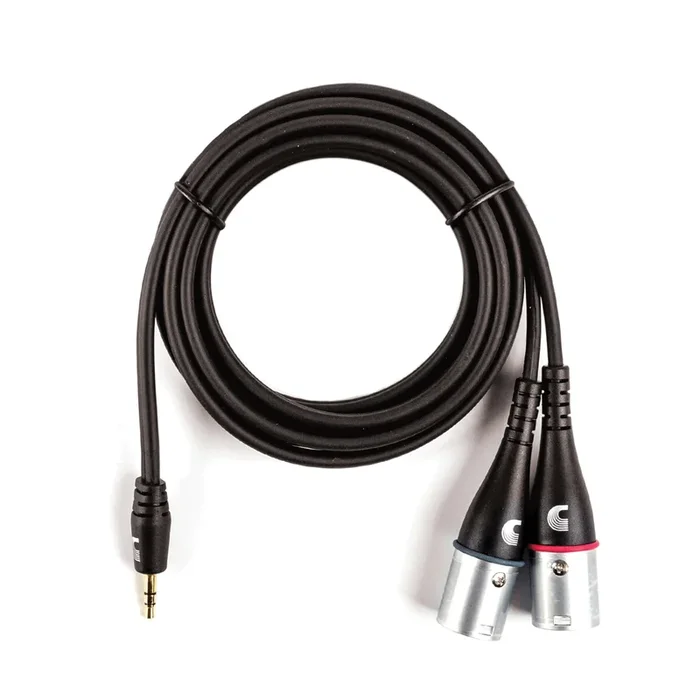 D’Addario Custom Series 1/8” to Dual XLR Audio Cable