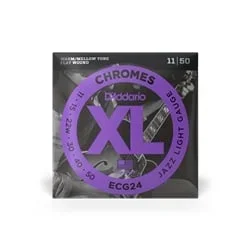 D’Addario ECG24 Chromes Jazz Light (.011-.050) Electric Guitar Strings