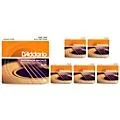 D’Addario EJ15 Phosphor Bronze Extra Light Acoustic Strings 6 Pack Standard