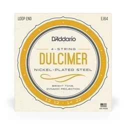 D’Addario Ej64 – Dulcimer Strings – 4-String