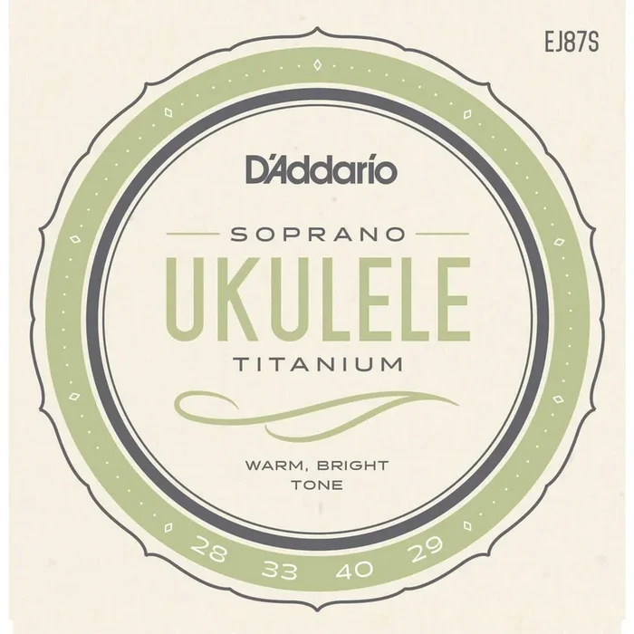 D’Addario EJ87S Pro-Arte Titanium Soprano Ukulele Strings