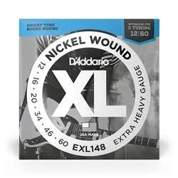 D’Addario EXL148 Extra Heavy – Nickel Wound Electric Guitar Strings