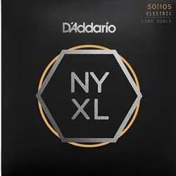 D’Addario NYXL50105 Medium Gauge Long Scale Bass Strings 50-105