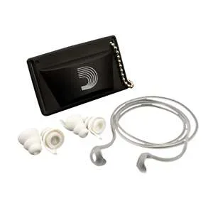 D’Addario Pacato Full Frequency Ear Plugs – 1 Pair with Case