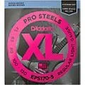 D’Addario ProSteels EPS170-5 Regular Light 5-String Bass Strings Standard