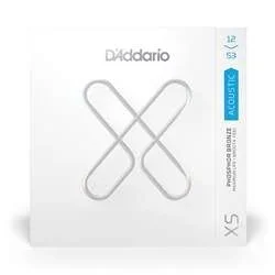 D’Addario XS Coated Phosphor Bronze Acoustic Guitar Strings – XSAPB1253 Light (12-53)