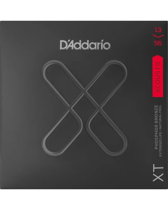 D’Addario XT Phosphor Bronze Medium Gauge Acoustic Guitar Strings