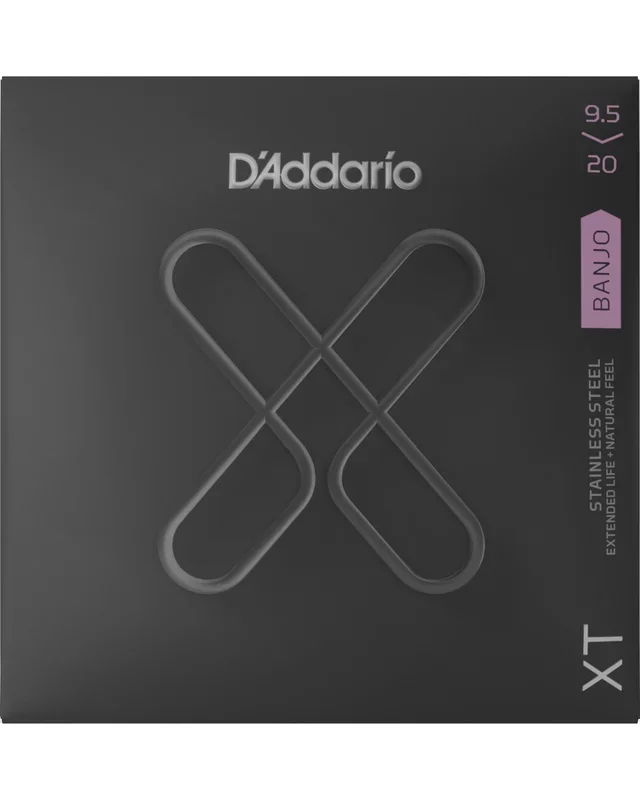 D’Addario XT Steel Custom Light Gauge 5-String Banjo Strings