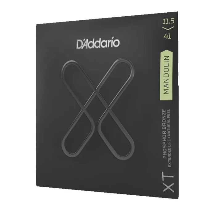 D’Addario XTM11541 Mandolin Strings XT Phosphor Bronze 11.5-41 Medium/Heavy