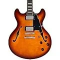 D’Angelico Premier DC Semi-Hollow Electric Guitar Brown Burst