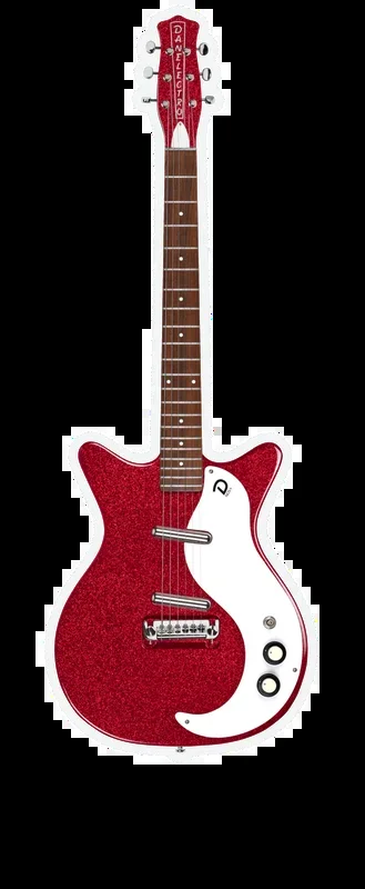 Danelectro ’59M NOS+ Electric Guitar Red Metal Flake