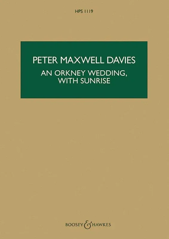 Davies: An Orkney Wedding, with Sunrise
