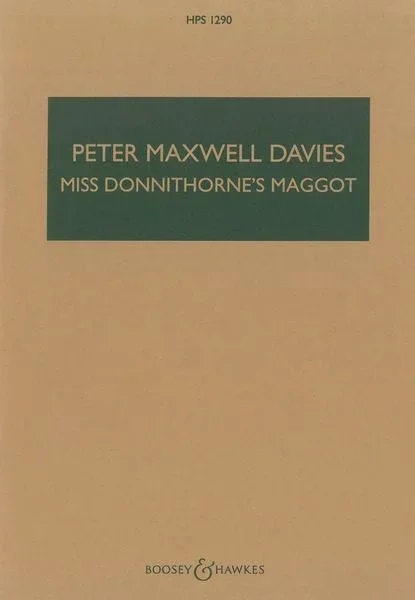 Davies: Miss Donnithorne’s Maggot