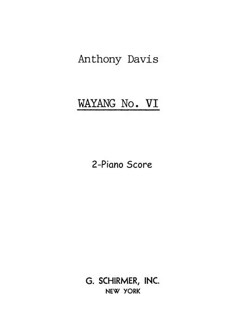 Davis: Wayang VI