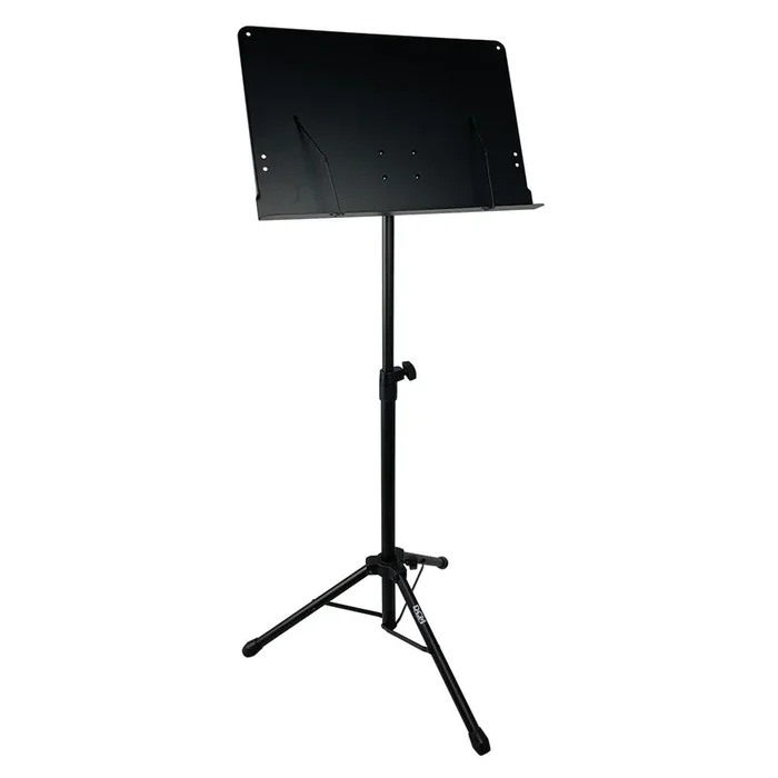 DCM BS501 Heavy Duty Orchestral Music Stand Black with Adjustable Desk