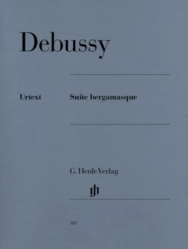 Debussy – Suite Bergamasque Urtext (Softcover Book)