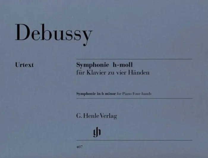 Debussy: Symphony in B Minor Piano 4 Hands