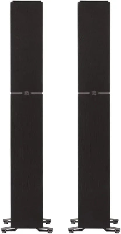 Definitive Technology Dymension DM60 Mid-Size Tower Speaker, Adjustable Bipolar Arrays, 4 BDSS Mid/Bass Woofers & Tweeter, 3XR Architecture with 8″ Dual Radiators (Bundle)