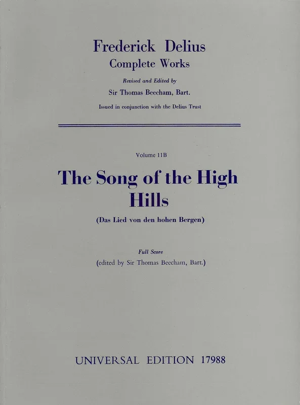 Delius: The Song of the High Hills