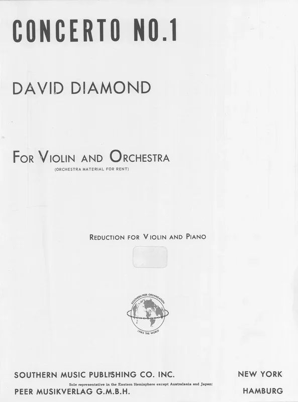 Diamond: Violin Concerto No. 1