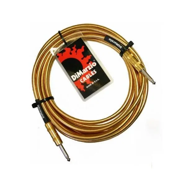 DiMARZIO EP1718MG Guitar Cable 18FT Metallic