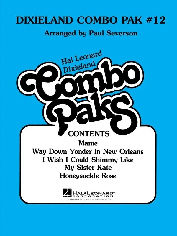 Dixieland Combo Pak No 12 (Music Score/Parts/CD)