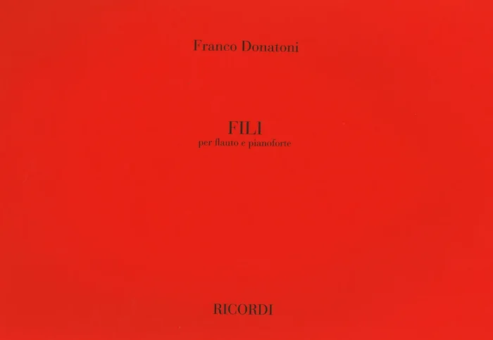 Donatoni: Fili
