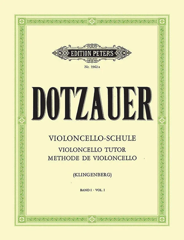 Dotzauer: Cello Tutor – Volume 1 (1st Position)