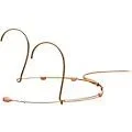 DPA Microphones 4066 CORE Omni Headset Mic, Beige, 3-pin LEMO, Small Standard