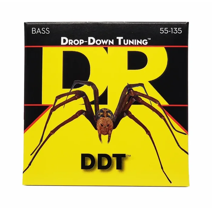 DR DDT Drop Down Tuning Bass Strings 5-String Extra Heavy 55-135