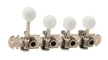 Dr Parts F Style Mandolin Machine Heads with Nickel Pearloid Buttons