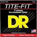 DR Strings Tite-Fit LT7-9 Lite 7-String Nickel Plated Electric Guitar Strings Standard