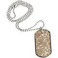 DrumTags Glass Glitter Silver