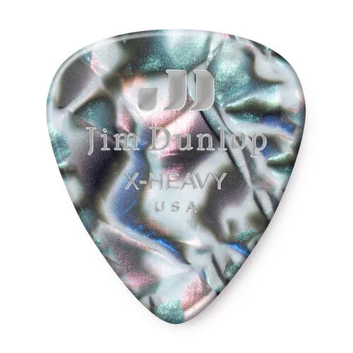 Dunlop Abalone Picks 12 Pack X-Heavy