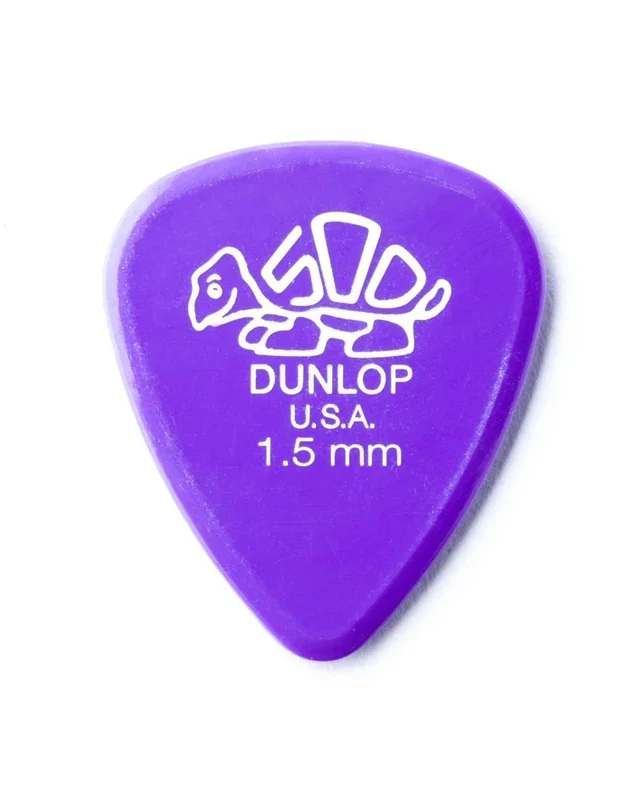 Dunlop Delrin 500 Standard 1.50MM Flatpick Player’s Pack, 12 Picks