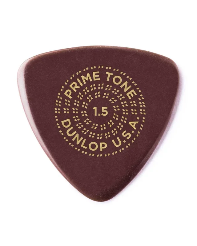 Dunlop Primetone Sculpted Plectra, Ultex Small Triangle, 1.50MM Thick, Three Pack