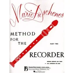 Duschenes: Method for the Recorder, Part 2 – F Recorders