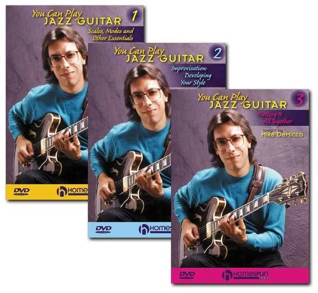 DVD – You Can Play Jazz Guitar: Three DVD Set