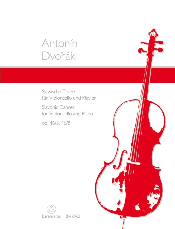 Dvořák: Slavonic Dances A, G for Cello & Piano