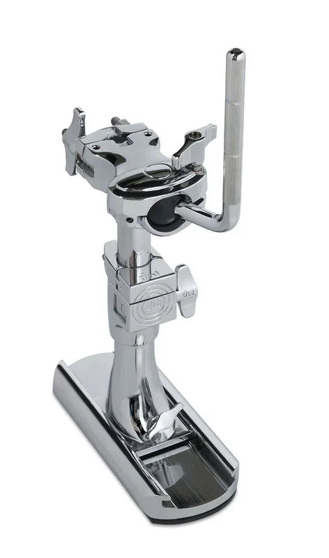 DW Bass Drum Mounted Single Tom Arm w/ Slide Track Chrome
