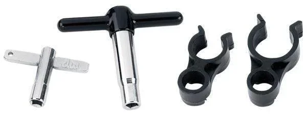 DW DWSM8032 Hi-Torq & Standard Drum Key 2 Pack w/ Clips