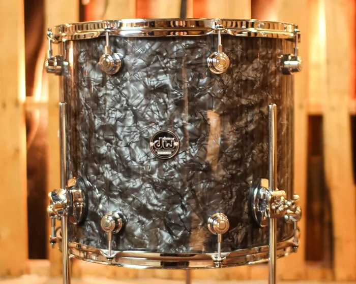DW Performance Black Diamond Floor Tom – 14×16
