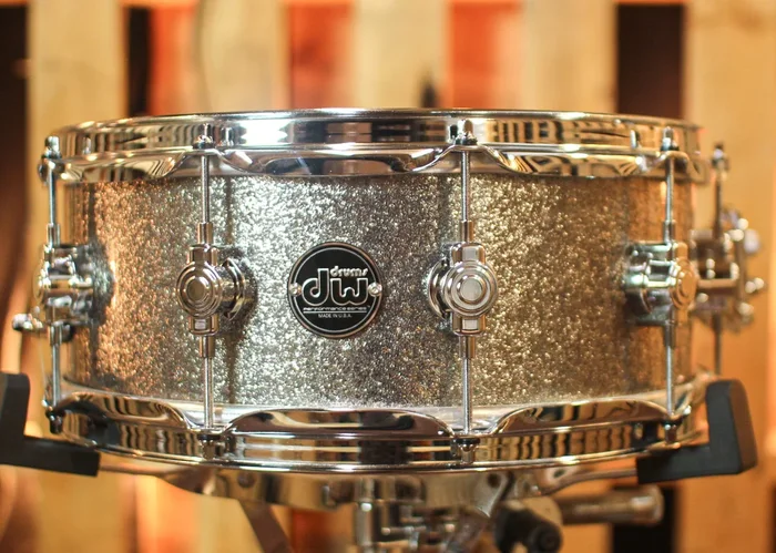 DW Performance Titanium Sparkle Snare Drum – 5.5×14